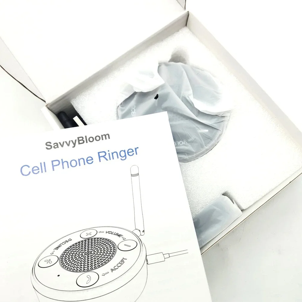 Wireless‎ Cell Phone Ringer Amplifier Loud Speaker Call Alert